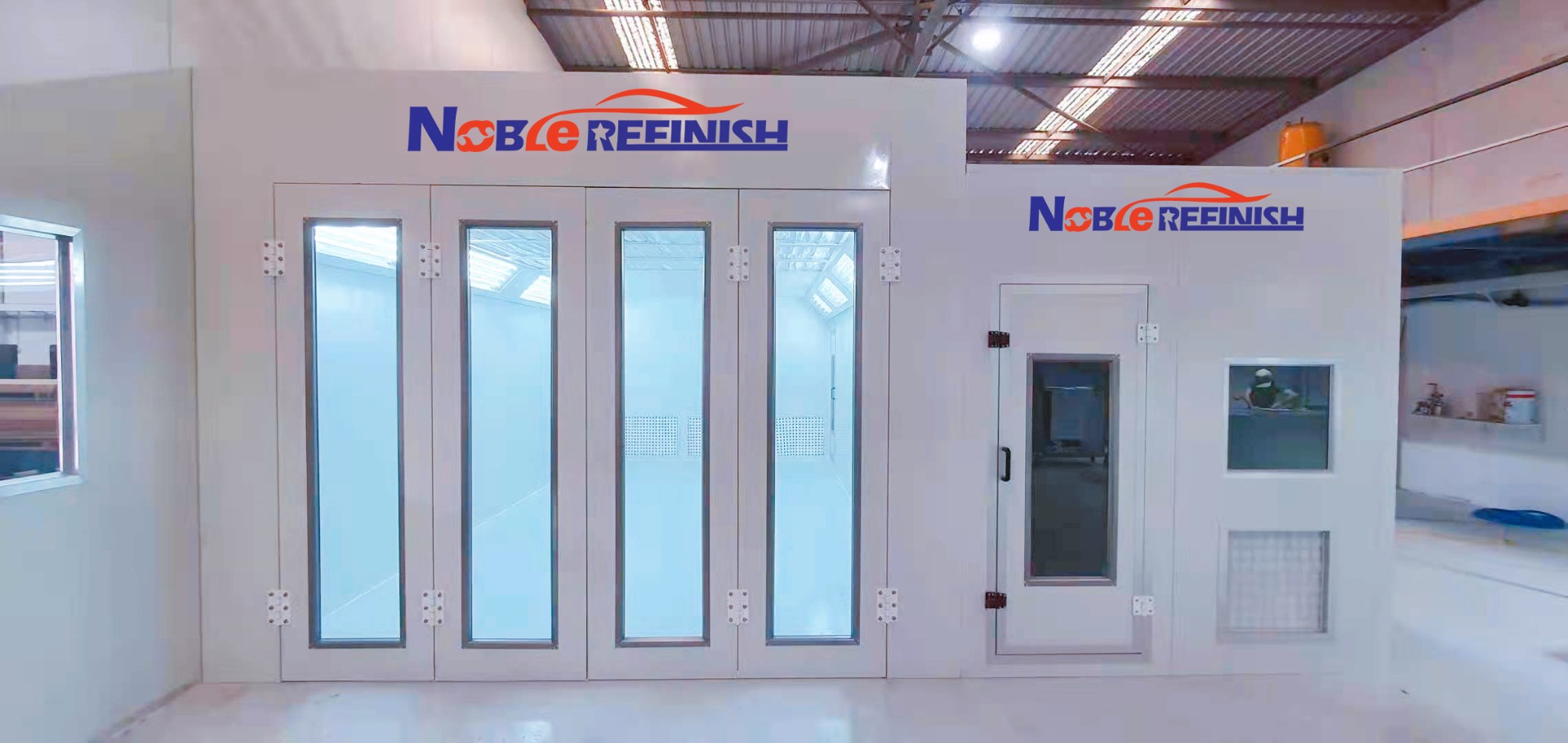 Gas heating Spray Booth CE standard Paint Mixing Room for Ireland